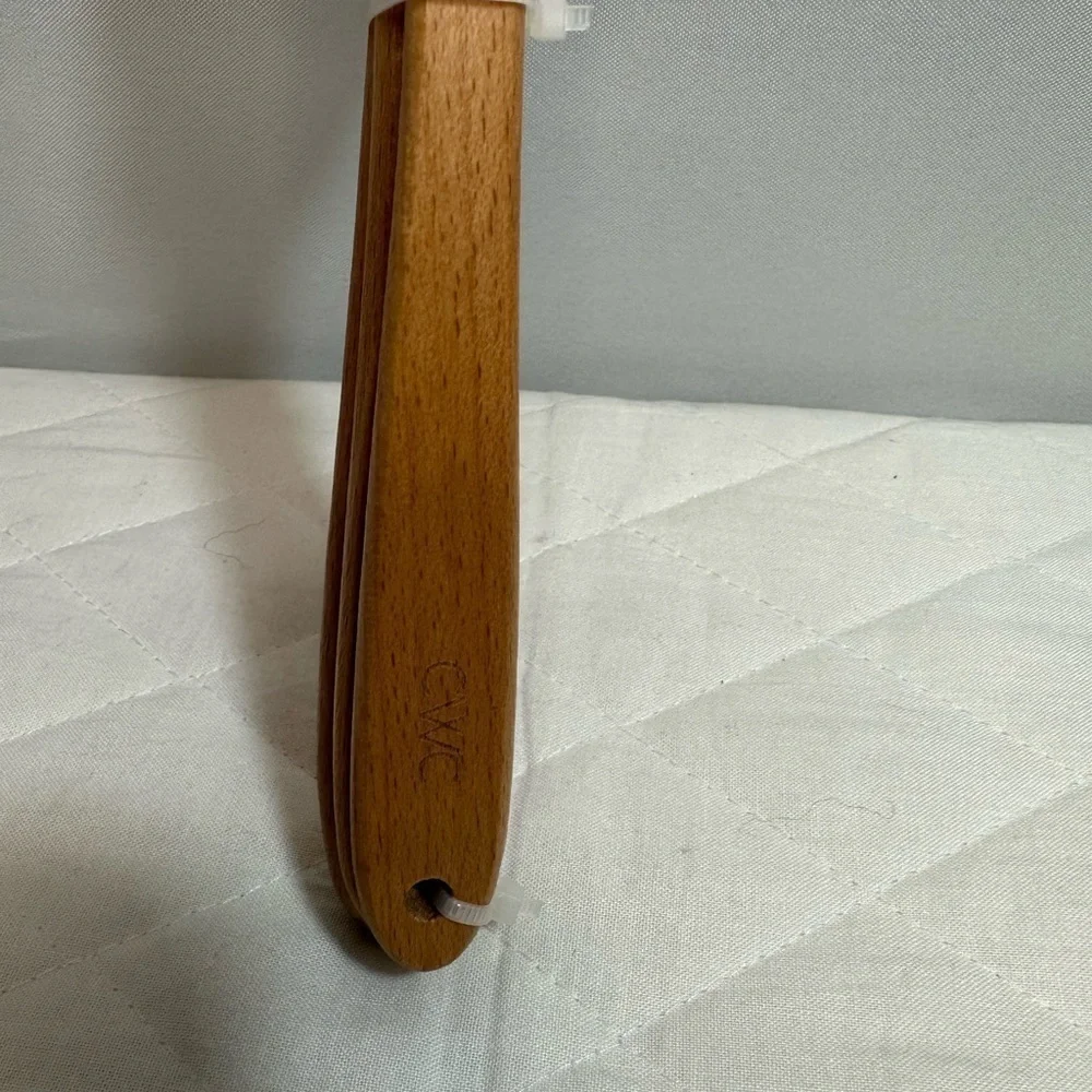 CWC 3 Piece Set Spatula With Wooden Handles 12”,10”,8”Christmas Cook With Color